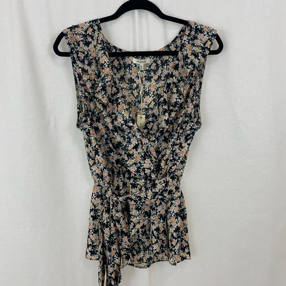 Max Studio Floral blouse